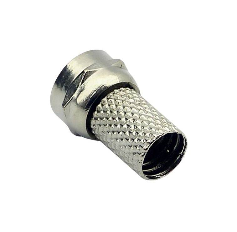 Conector Coaxial RG-6 Metálico Alta Resistencia-1