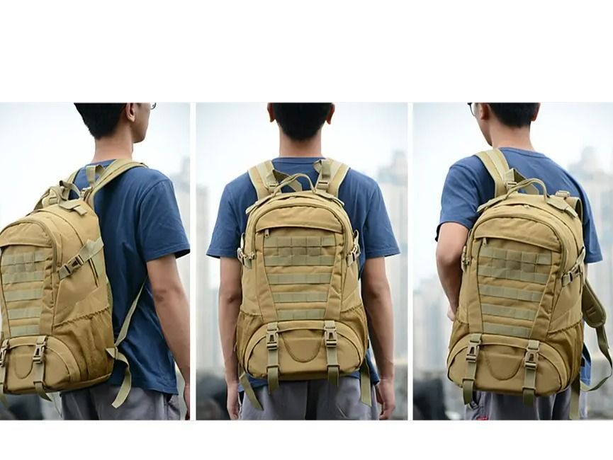 Mochila Militar Táctica Con Sistema Molle Impermeable 27 ltrs-3