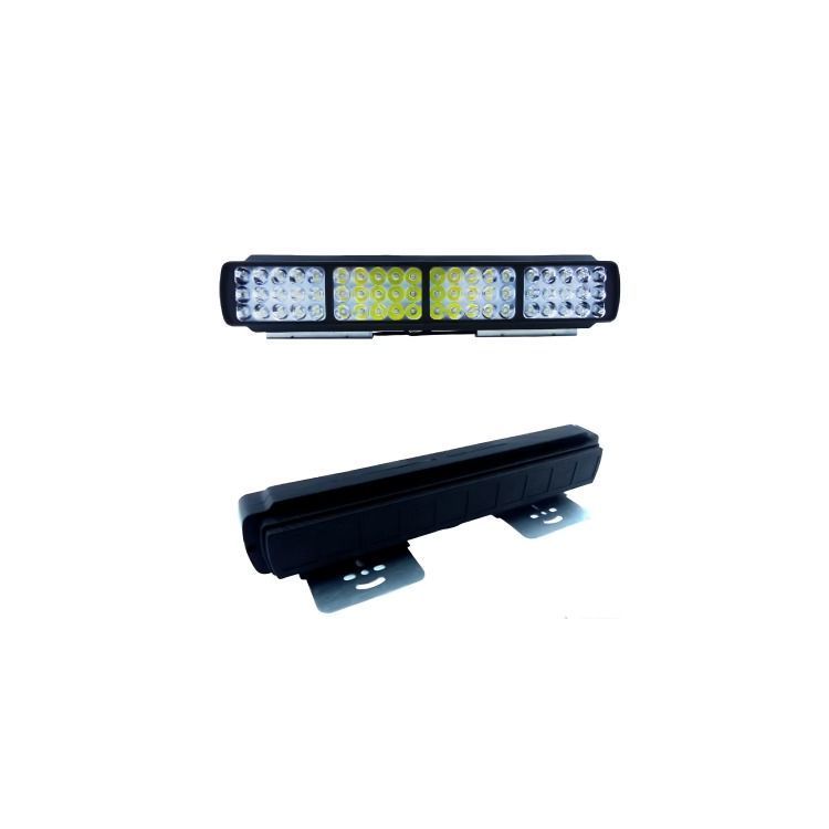 NEBLINERO LED 60 LED PARA AUTO-MOTO BARRA 4 PLACAS LUZ BLANCA 12V X 1 PCS-1