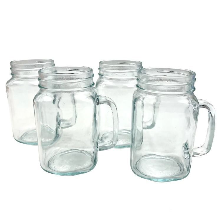 SET 4 VASOS MOJITO MASON GLASSO-1