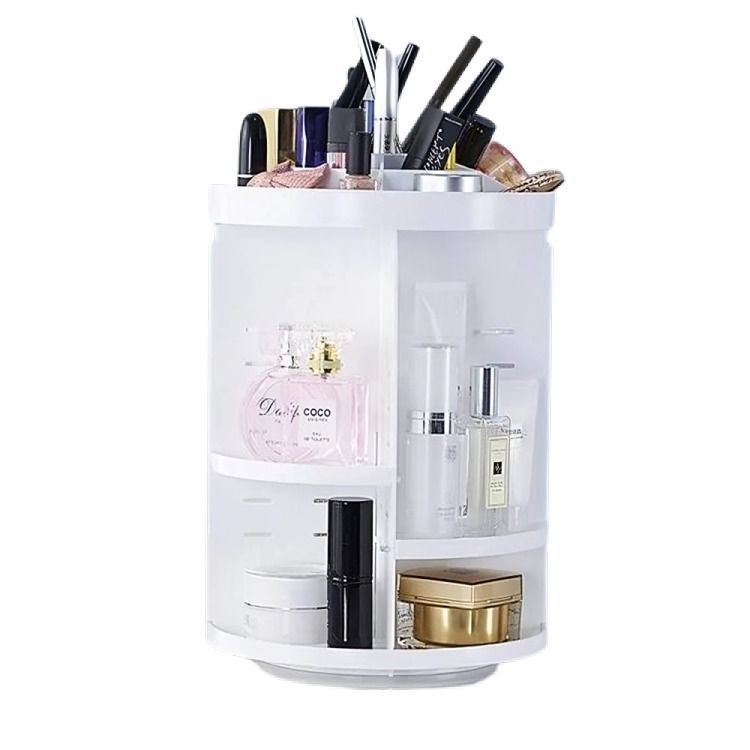 Organizador De Maquillaje Cosmetiquero Giratorio 360 Grados-2