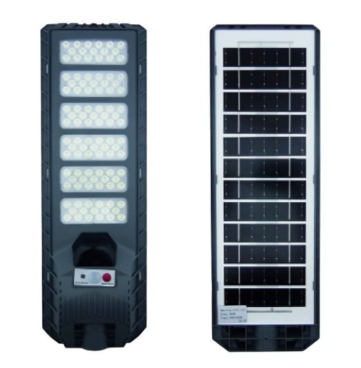 FOCO CON BRAZO SOLAR 600W MOD.LH-830-A 102 LED 6 PLACAS PVC -2