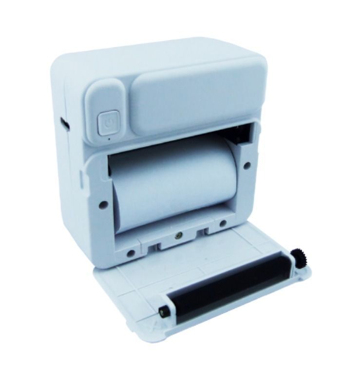 IMPRESORA TERMICA PRO-11 MINI PORTABLE BLUETOOTH CON ROLLO Y CABLE TYPE-C-1