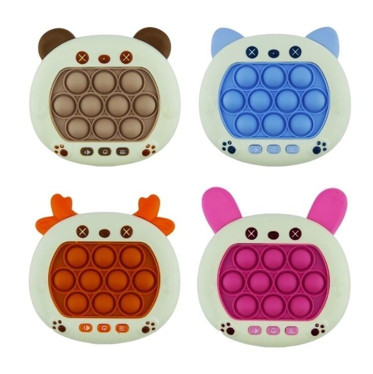 JUEGO POP IT ANTI ESTRÉS LOVELY PET  CON LUZ Y SONIDO (rosado)-1