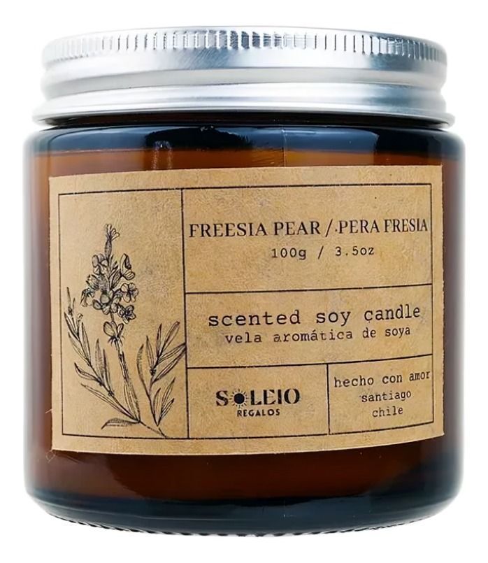Vela Aromática Soya Pera Fresia-0