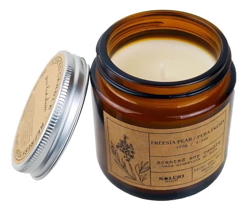 Vela Aromática Soya Pera Fresia-1