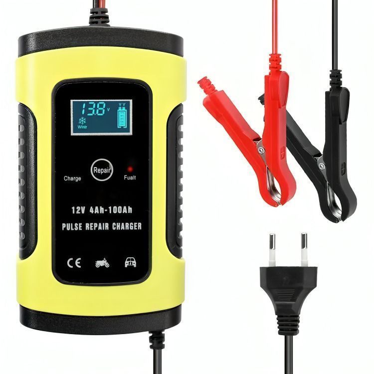Cargador De Batería Inteligente 12v De Auto-0
