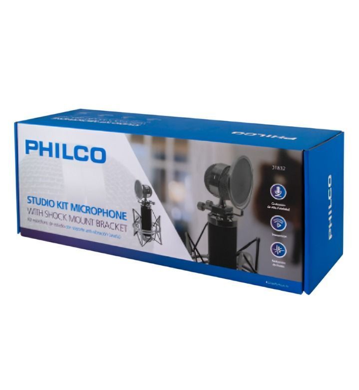 STUDIO MICROPHONE CON SOPORTE / NOISE REDUCTION