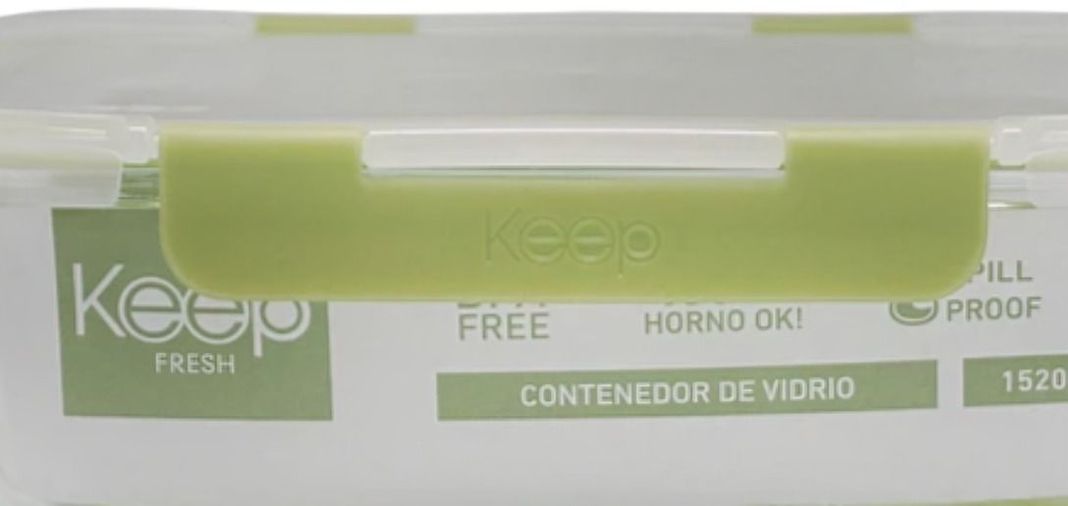 HERMETICO RECTANGULAR 1520ML GLASS KEEP-1