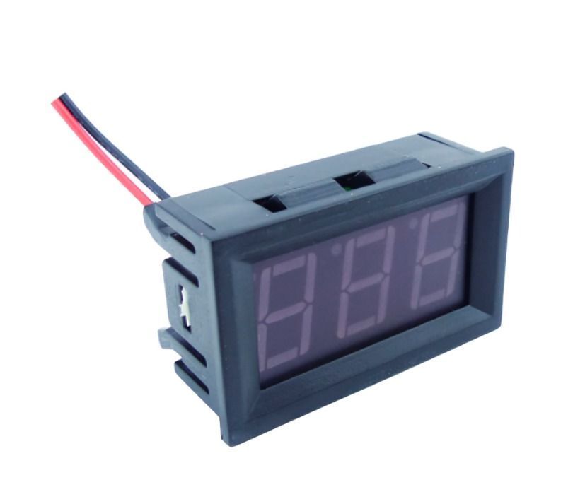 PANEL DISPLAY LED VOLTIMETRO DIGITAL 0-30 VDC PARA ARDUINO Y OTROS USOS