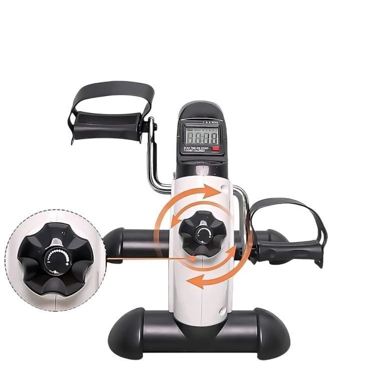 Pedalera Mini Bici Entrenamiento Manos Y Pies Con Contador-1