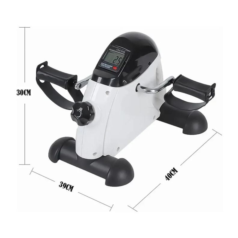 Pedalera Mini Bici Entrenamiento Manos Y Pies Con Contador-3