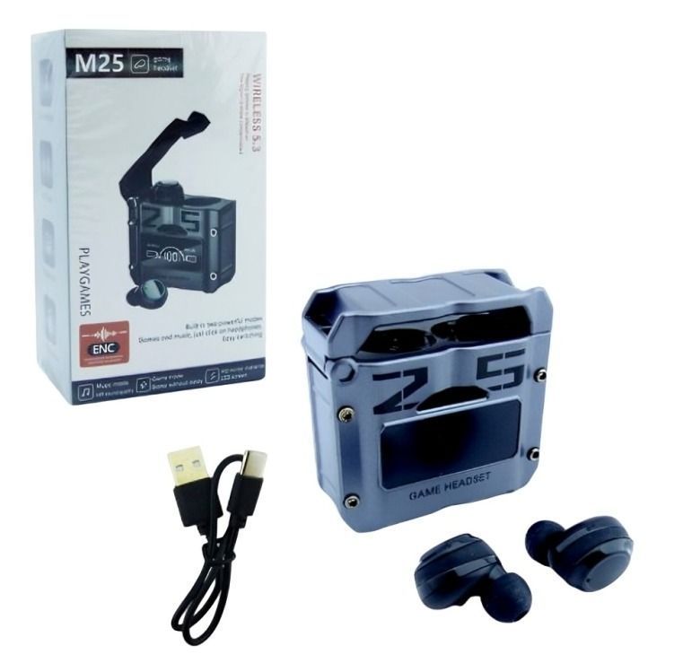 AUDIFONO TRUE WIRELESS BLUETHOTH MOD M25 -2