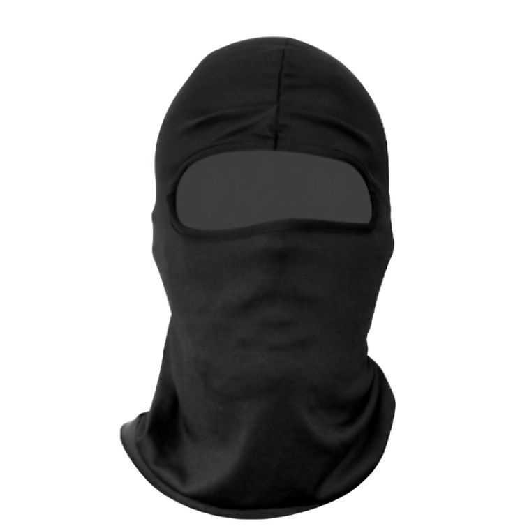 FUNDA PARA CABEZA LYCRA NINJA NEGRA EN BOLSA-0