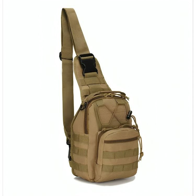Bolso Táctico De Hombro Cruzado Impermeable Multiuso-0