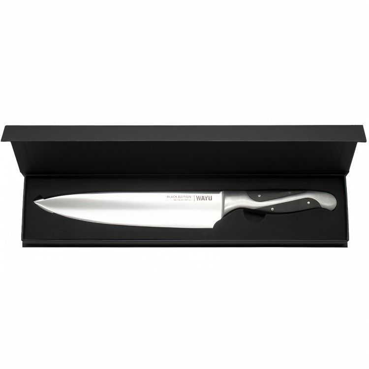 CUCHILLO CHEF 8" BLACK EDITION WAYU-0