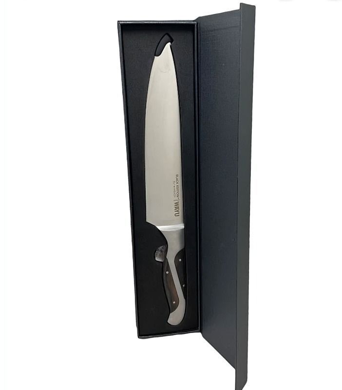 CUCHILLO CHEF 8" BLACK EDITION WAYU-2