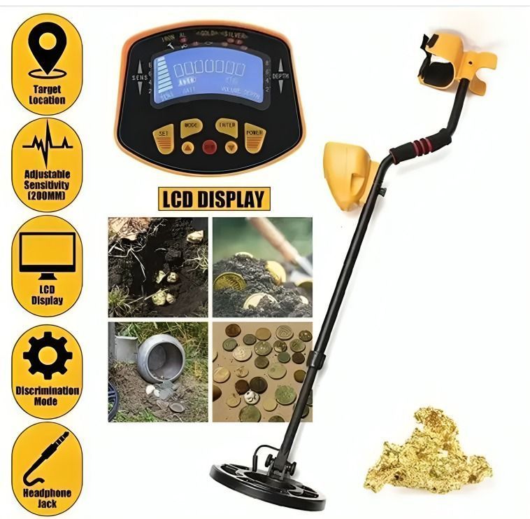 Detector Metales Md-3010ii Alta Sensibilidad Y Rendimiento-1