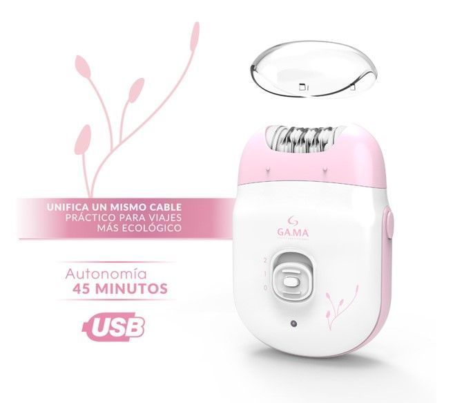 Depiladora Inalambrica USB Gama Velvet Usb-2