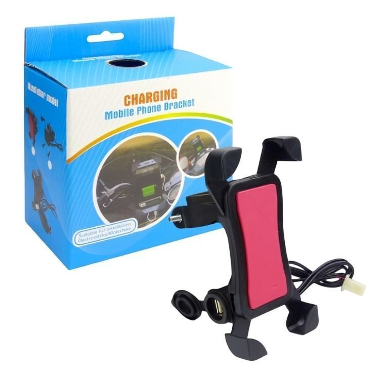 PORTA SMARTPHONE CON USB DE CARGA PARA MOTO-1