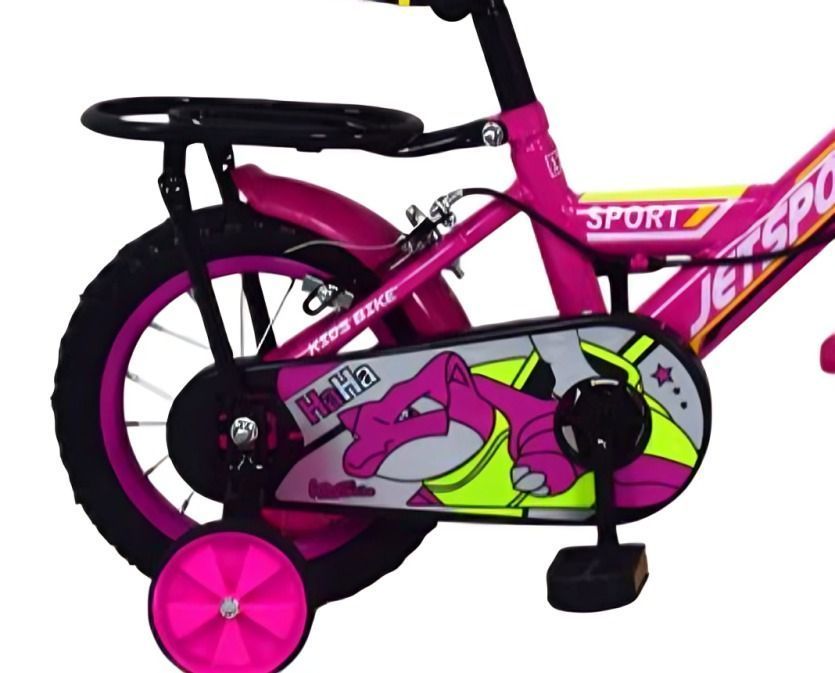 BICICLETA JETSPORT ARO 16" FUCSIA-1