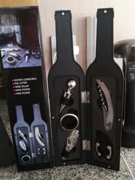 Kit De Lujo Accesorios Para Vinos-1