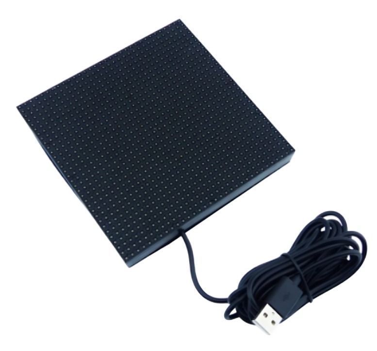 LETRERO LED MINI CUADRADO PROGRAMABLE PARA AUTO CON APP PARA SMARTPHONE -0