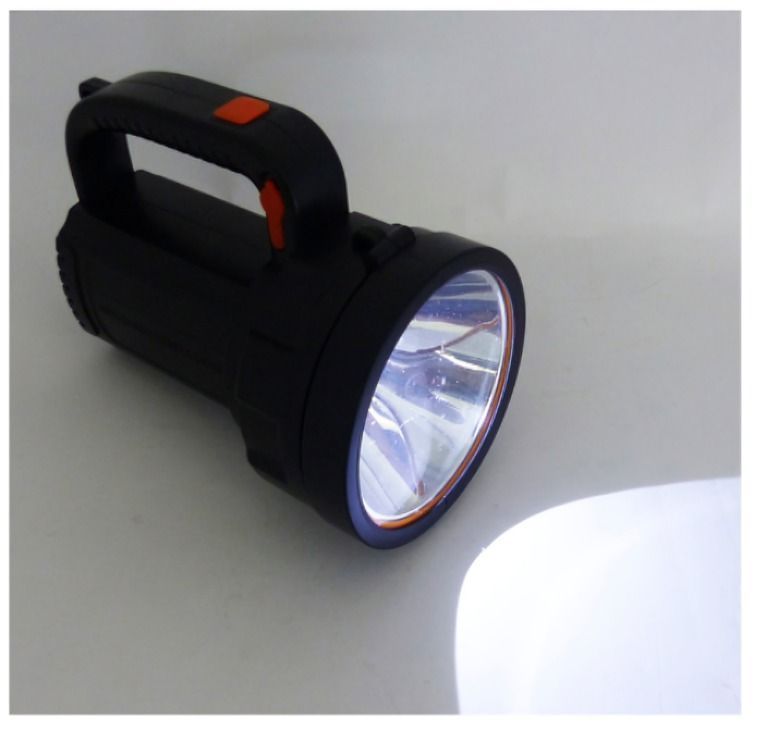 FOCO UBSCA CAMINO LED 100W MOD PN-306 RECARGABLE (GRIS)-1