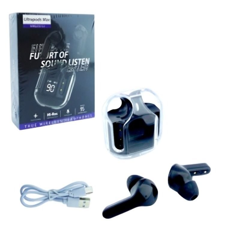 AUDIFONO TRUE WIRELESS BLUETOOTH MOD.ULTRAPODS MAX ROSADO-0
