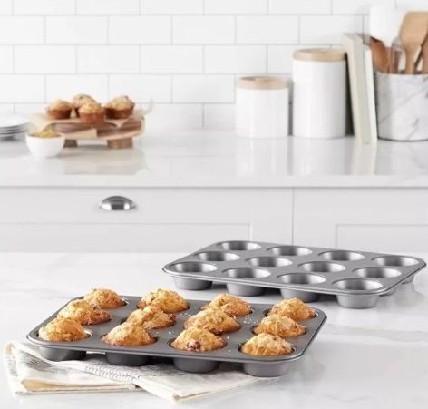 Bandeja Molde Para Cupcakes, Muffins (12 Cupcakes) Color Negro-2