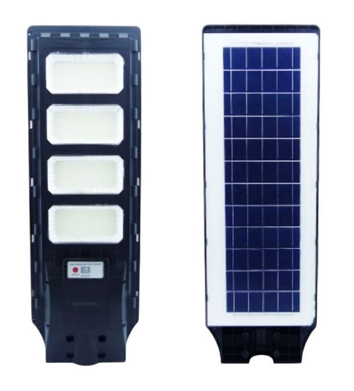 FOCO PARA POSTE SOLAR 600W CON 4 PLACAS 840 LED PVC CON CONTROL -1