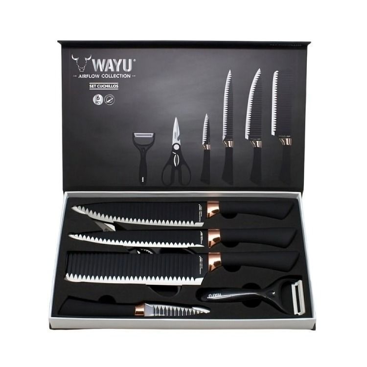 Set Cuchillos Rolling Wayu