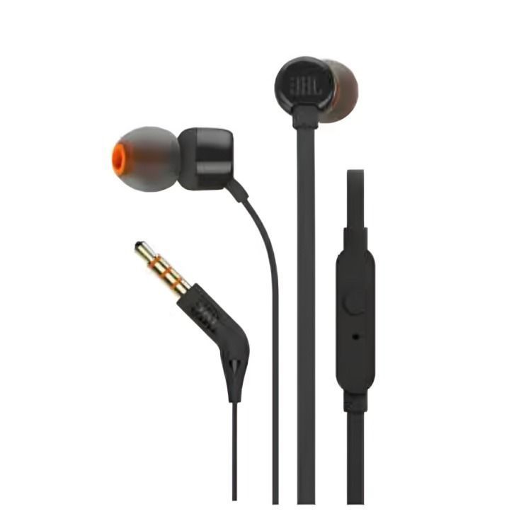 AUDIFONOS MANOS LIBRES JBL T110BK -1