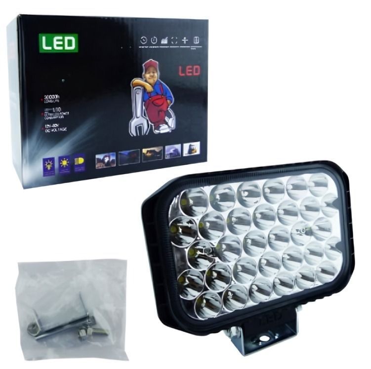NEBLINERO LED 32 LED NEW LUZ BLANCA 64W 12/24V SET X 1 PCS-2