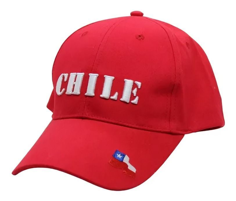 Gorro Jockey Chile Rojo-0