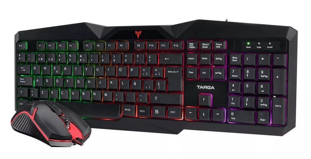 KITS TECLADO + MOUSE GAMER TARGA MARS 200-1