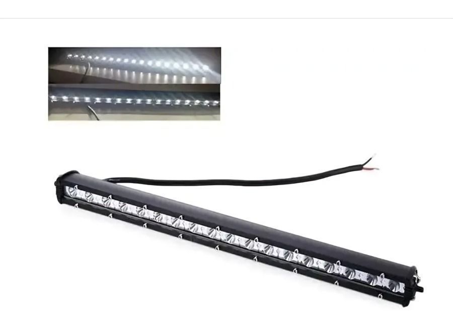 Pack 2 Barra Led Neblinero 72w Auto 4x4 De 65cm-1