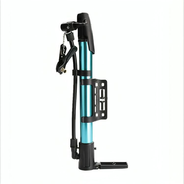 Bombin de Bicicleta Alta Presion Celeste-0