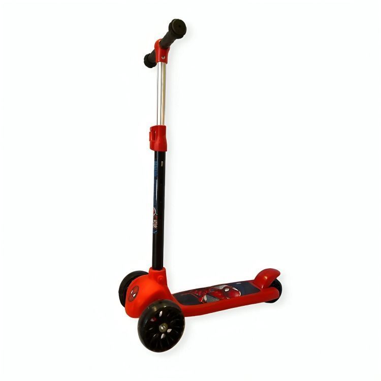 TRISCOOTER CON LUCES LED MARVEL SPIDERMAN-1