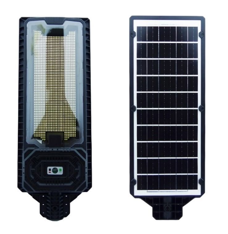 FOCO CON BRAZO SOLAR 1200W PVC 1478 LED W7115-3 CON CONTROL REMOTO-1