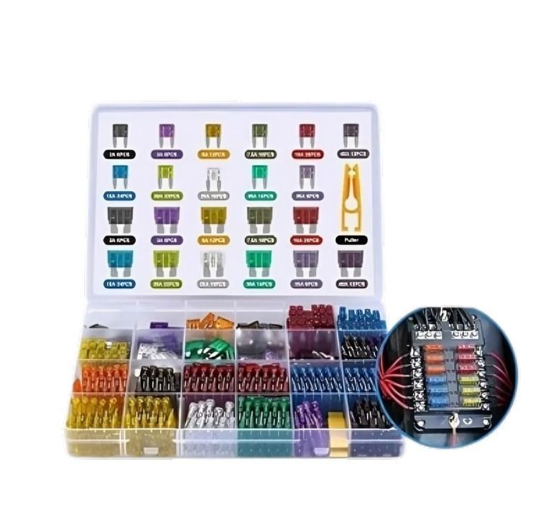 Kit Fusible 300 Unidades Eléctricos 12v Autos Motos + Pinza-0