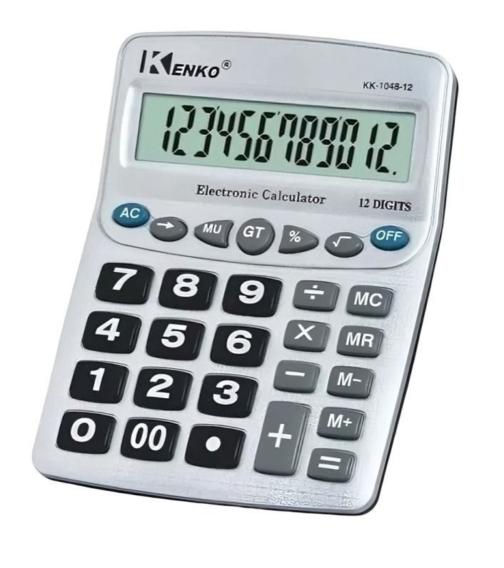 Calculadora 12 digitos KAERDA KD-1048B