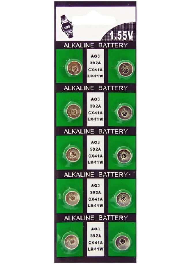 PILA AG-3 LR-41 SET X 10 PCS EN BLISTER-2