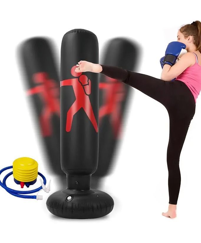 Saco De Boxeo Inflable + Inflador-1