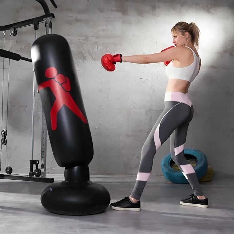 Saco De Boxeo Inflable + Inflador-2