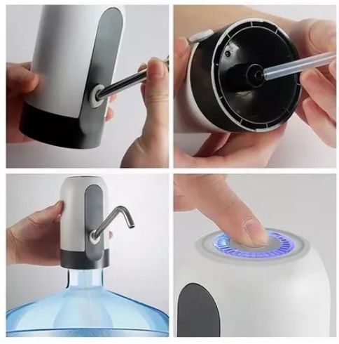 Dispensador De Agua Automatico Recargable Usb-2