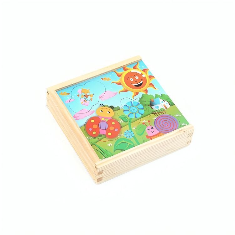 Caja Inteligente de Encaje Madera