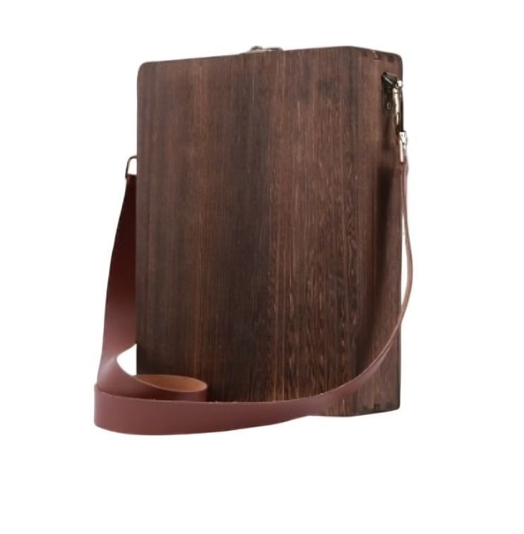 Bolsa De Almacenamiento De Madera Multifuncion Retro-0