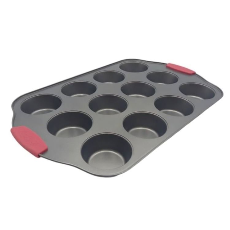 MOLDE MUFFIN 12 UNI 41,2*26,5*3,5       0,4 CM-1