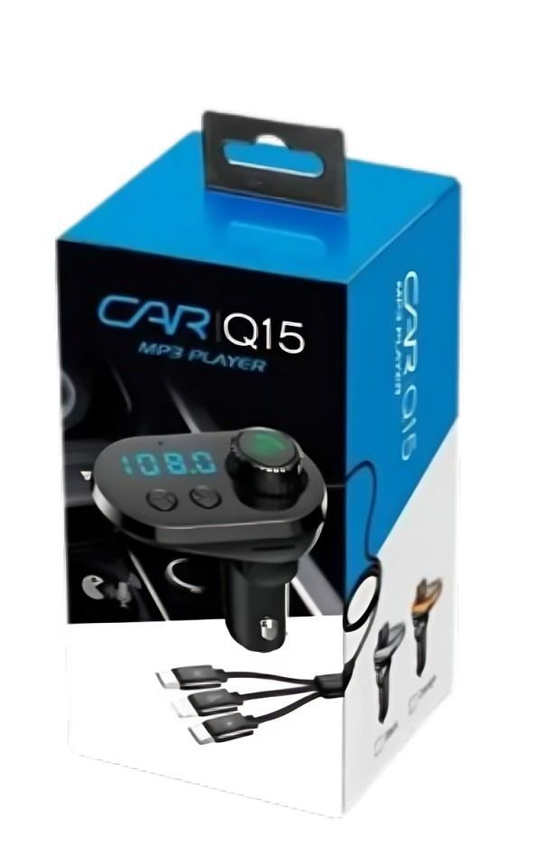 Transmisor 5 En 1 Fm Bluetooth Usb Mp3 Auto-1
